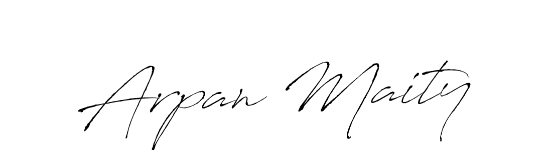 How to make Arpan Maity signature? Antro_Vectra is a professional autograph style. Create handwritten signature for Arpan Maity name. Arpan Maity signature style 6 images and pictures png