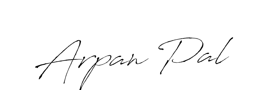 Create a beautiful signature design for name Arpan Pal. With this signature (Antro_Vectra) fonts, you can make a handwritten signature for free. Arpan Pal signature style 6 images and pictures png