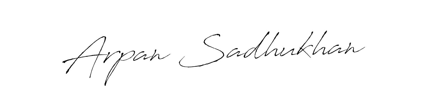 You should practise on your own different ways (Antro_Vectra) to write your name (Arpan Sadhukhan) in signature. don't let someone else do it for you. Arpan Sadhukhan signature style 6 images and pictures png