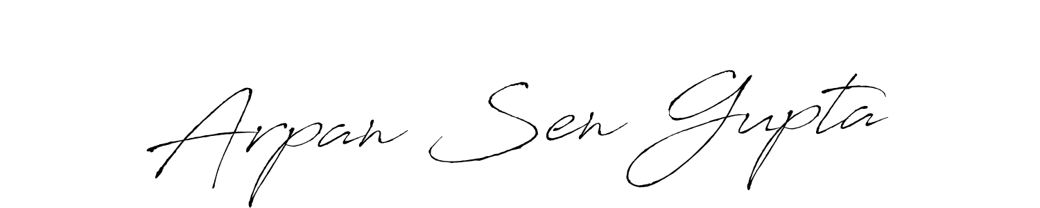 Also we have Arpan Sen Gupta name is the best signature style. Create professional handwritten signature collection using Antro_Vectra autograph style. Arpan Sen Gupta signature style 6 images and pictures png