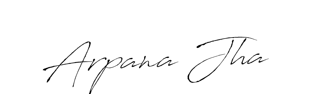 The best way (Antro_Vectra) to make a short signature is to pick only two or three words in your name. The name Arpana Jha include a total of six letters. For converting this name. Arpana Jha signature style 6 images and pictures png