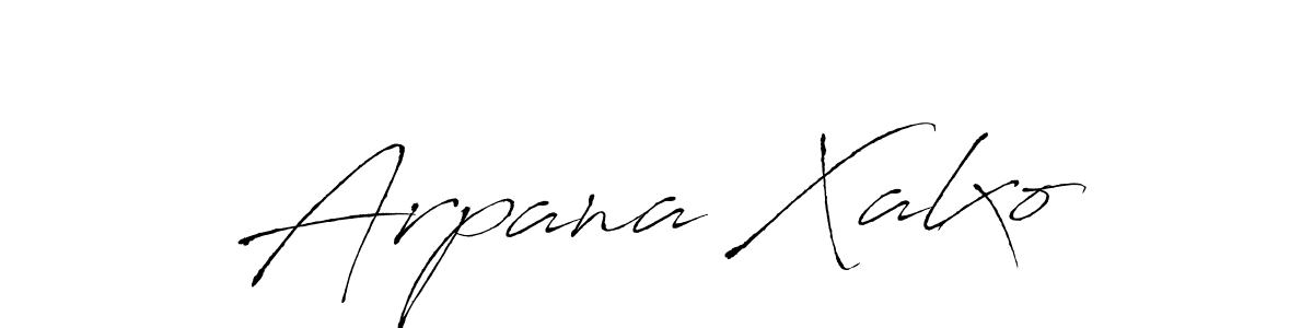 Antro_Vectra is a professional signature style that is perfect for those who want to add a touch of class to their signature. It is also a great choice for those who want to make their signature more unique. Get Arpana Xalxo name to fancy signature for free. Arpana Xalxo signature style 6 images and pictures png