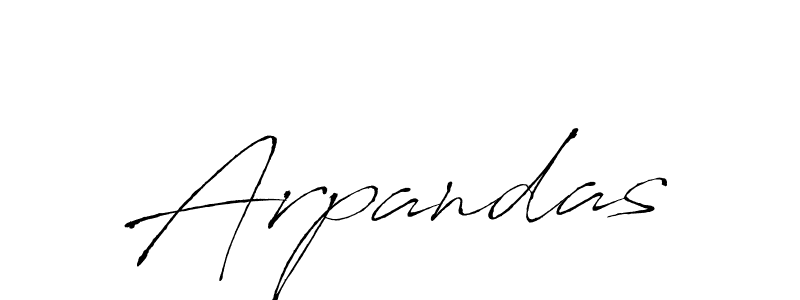 The best way (Antro_Vectra) to make a short signature is to pick only two or three words in your name. The name Arpandas include a total of six letters. For converting this name. Arpandas signature style 6 images and pictures png