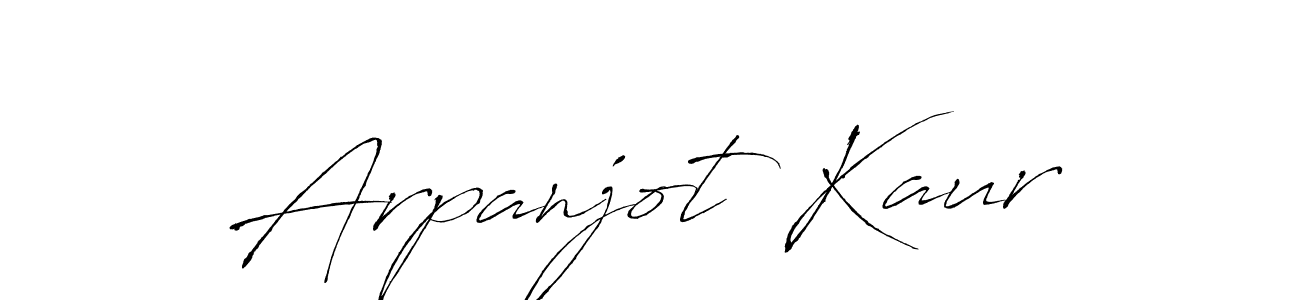 Similarly Antro_Vectra is the best handwritten signature design. Signature creator online .You can use it as an online autograph creator for name Arpanjot Kaur. Arpanjot Kaur signature style 6 images and pictures png