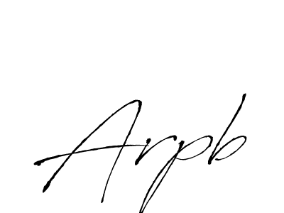 Also You can easily find your signature by using the search form. We will create Arpb name handwritten signature images for you free of cost using Antro_Vectra sign style. Arpb signature style 6 images and pictures png