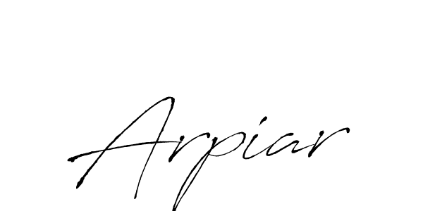 Here are the top 10 professional signature styles for the name Arpiar. These are the best autograph styles you can use for your name. Arpiar signature style 6 images and pictures png