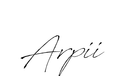 How to Draw Arpii signature style? Antro_Vectra is a latest design signature styles for name Arpii. Arpii signature style 6 images and pictures png
