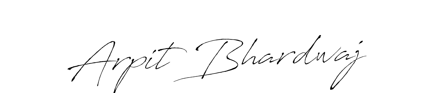 Make a beautiful signature design for name Arpit Bhardwaj. With this signature (Antro_Vectra) style, you can create a handwritten signature for free. Arpit Bhardwaj signature style 6 images and pictures png