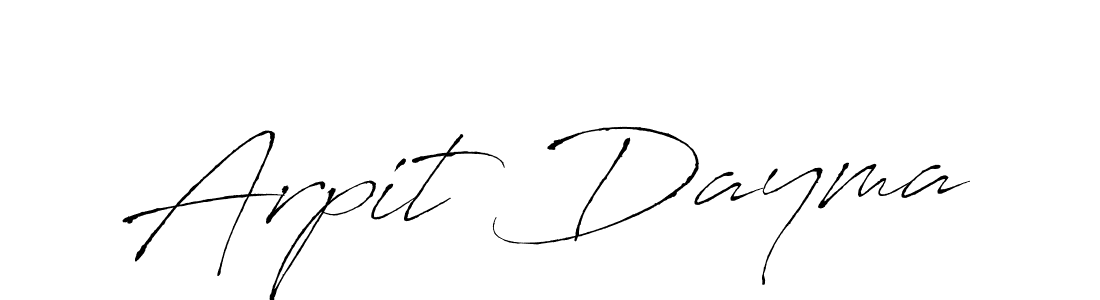 Antro_Vectra is a professional signature style that is perfect for those who want to add a touch of class to their signature. It is also a great choice for those who want to make their signature more unique. Get Arpit Dayma name to fancy signature for free. Arpit Dayma signature style 6 images and pictures png