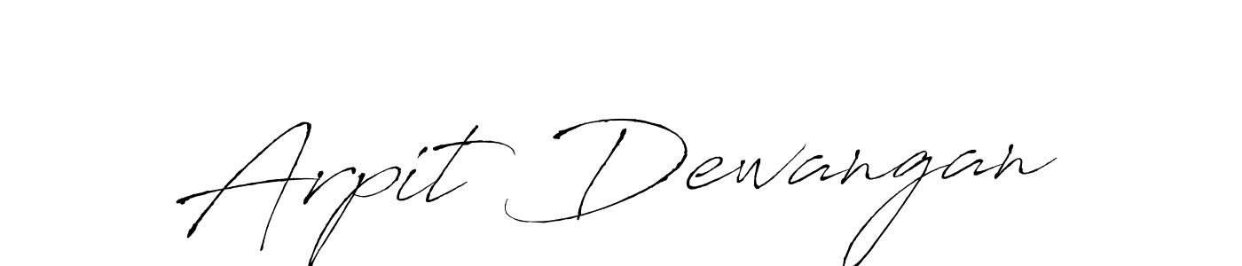 Arpit Dewangan stylish signature style. Best Handwritten Sign (Antro_Vectra) for my name. Handwritten Signature Collection Ideas for my name Arpit Dewangan. Arpit Dewangan signature style 6 images and pictures png