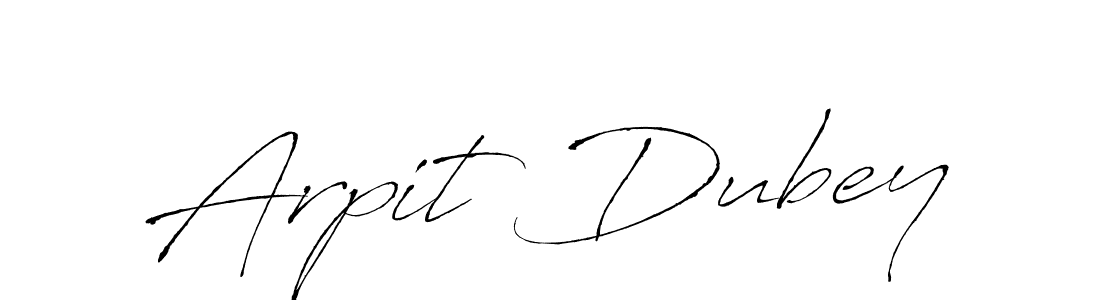 The best way (Antro_Vectra) to make a short signature is to pick only two or three words in your name. The name Arpit Dubey include a total of six letters. For converting this name. Arpit Dubey signature style 6 images and pictures png