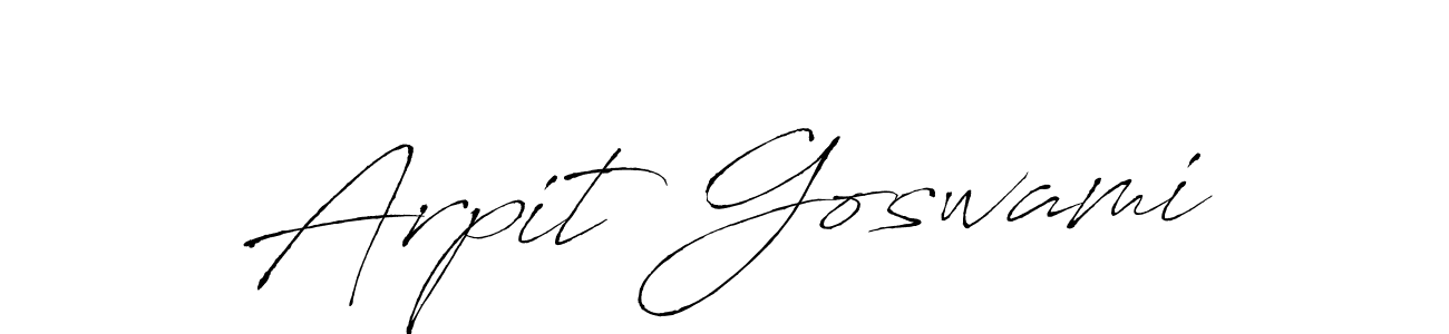 Once you've used our free online signature maker to create your best signature Antro_Vectra style, it's time to enjoy all of the benefits that Arpit Goswami name signing documents. Arpit Goswami signature style 6 images and pictures png