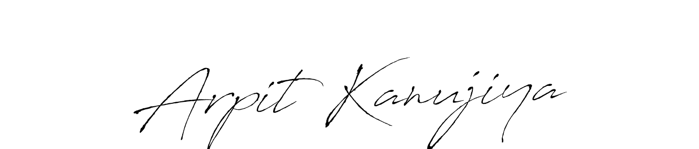 Similarly Antro_Vectra is the best handwritten signature design. Signature creator online .You can use it as an online autograph creator for name Arpit Kanujiya. Arpit Kanujiya signature style 6 images and pictures png