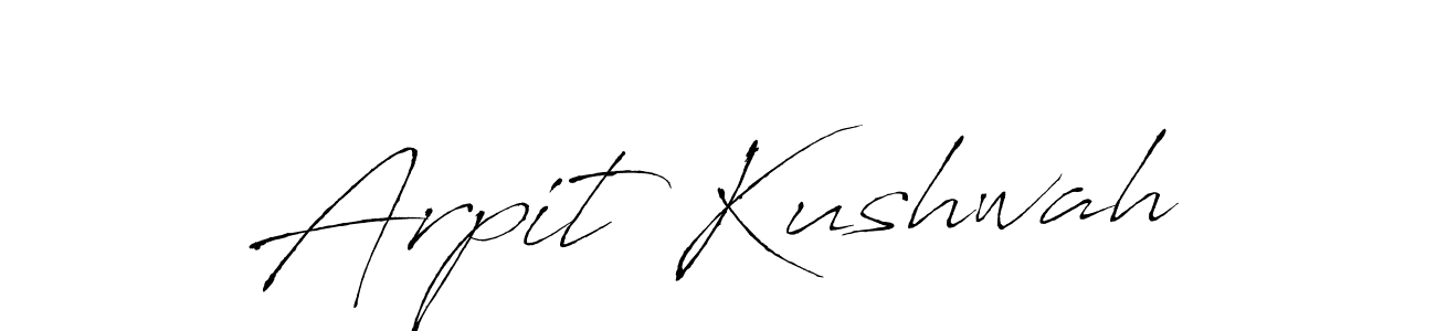 Make a short Arpit Kushwah signature style. Manage your documents anywhere anytime using Antro_Vectra. Create and add eSignatures, submit forms, share and send files easily. Arpit Kushwah signature style 6 images and pictures png