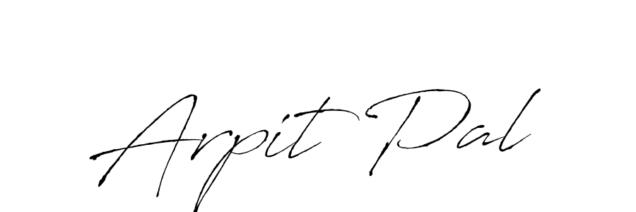 Make a beautiful signature design for name Arpit Pal. With this signature (Antro_Vectra) style, you can create a handwritten signature for free. Arpit Pal signature style 6 images and pictures png