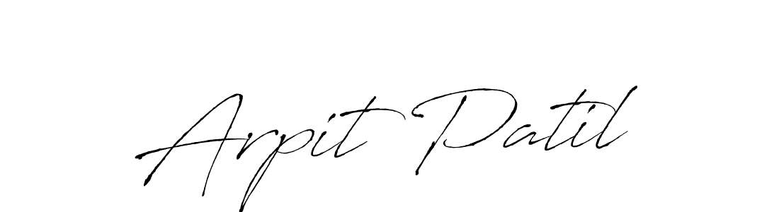 Also You can easily find your signature by using the search form. We will create Arpit Patil name handwritten signature images for you free of cost using Antro_Vectra sign style. Arpit Patil signature style 6 images and pictures png