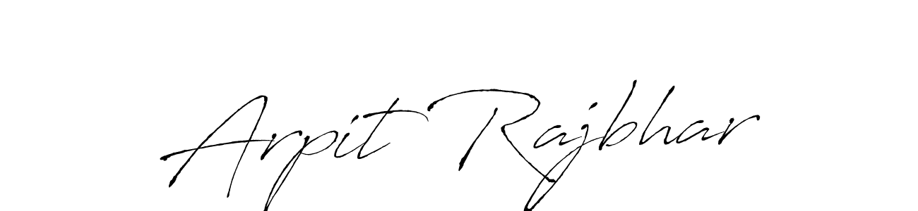 if you are searching for the best signature style for your name Arpit Rajbhar. so please give up your signature search. here we have designed multiple signature styles  using Antro_Vectra. Arpit Rajbhar signature style 6 images and pictures png
