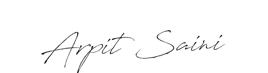 You should practise on your own different ways (Antro_Vectra) to write your name (Arpit Saini) in signature. don't let someone else do it for you. Arpit Saini signature style 6 images and pictures png