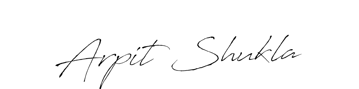 Create a beautiful signature design for name Arpit Shukla. With this signature (Antro_Vectra) fonts, you can make a handwritten signature for free. Arpit Shukla signature style 6 images and pictures png