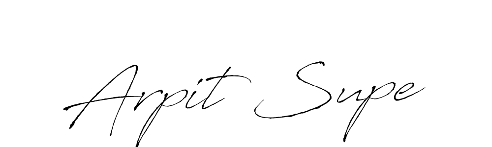 It looks lik you need a new signature style for name Arpit Supe. Design unique handwritten (Antro_Vectra) signature with our free signature maker in just a few clicks. Arpit Supe signature style 6 images and pictures png