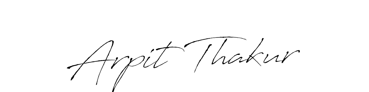 Use a signature maker to create a handwritten signature online. With this signature software, you can design (Antro_Vectra) your own signature for name Arpit Thakur. Arpit Thakur signature style 6 images and pictures png