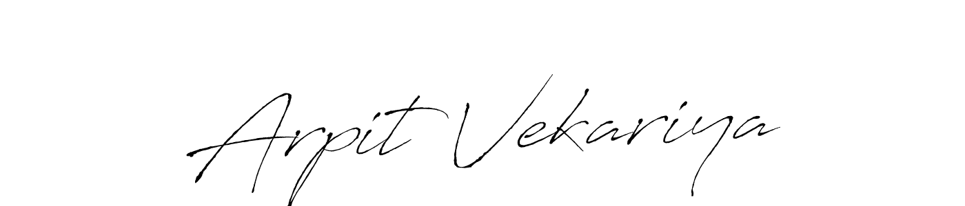 You can use this online signature creator to create a handwritten signature for the name Arpit Vekariya. This is the best online autograph maker. Arpit Vekariya signature style 6 images and pictures png