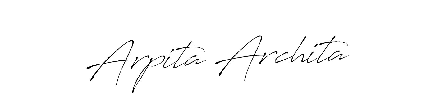 You can use this online signature creator to create a handwritten signature for the name Arpita Archita. This is the best online autograph maker. Arpita Archita signature style 6 images and pictures png
