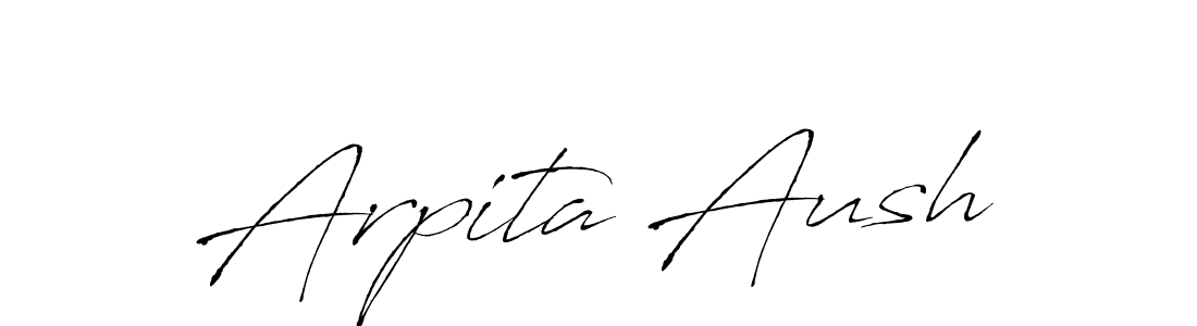 Antro_Vectra is a professional signature style that is perfect for those who want to add a touch of class to their signature. It is also a great choice for those who want to make their signature more unique. Get Arpita Aush name to fancy signature for free. Arpita Aush signature style 6 images and pictures png