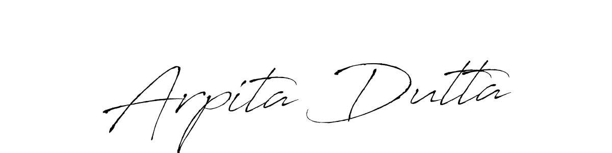 Make a beautiful signature design for name Arpita Dutta. Use this online signature maker to create a handwritten signature for free. Arpita Dutta signature style 6 images and pictures png