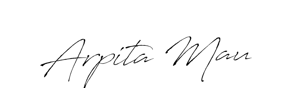 Make a short Arpita Mau signature style. Manage your documents anywhere anytime using Antro_Vectra. Create and add eSignatures, submit forms, share and send files easily. Arpita Mau signature style 6 images and pictures png