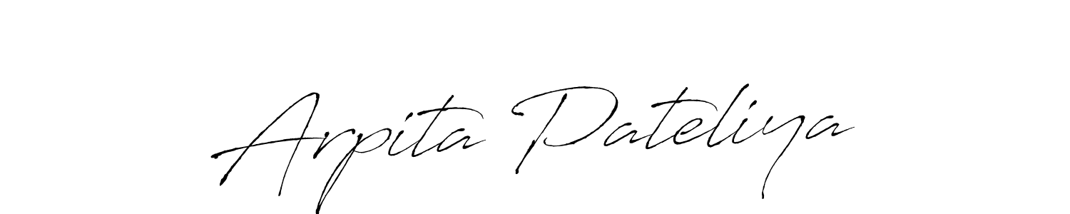 Also You can easily find your signature by using the search form. We will create Arpita Pateliya name handwritten signature images for you free of cost using Antro_Vectra sign style. Arpita Pateliya signature style 6 images and pictures png