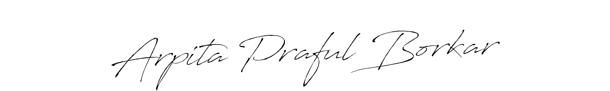 Use a signature maker to create a handwritten signature online. With this signature software, you can design (Antro_Vectra) your own signature for name Arpita Praful Borkar. Arpita Praful Borkar signature style 6 images and pictures png