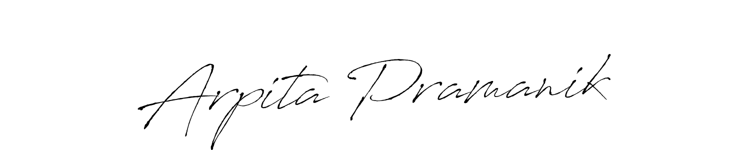 Similarly Antro_Vectra is the best handwritten signature design. Signature creator online .You can use it as an online autograph creator for name Arpita Pramanik. Arpita Pramanik signature style 6 images and pictures png