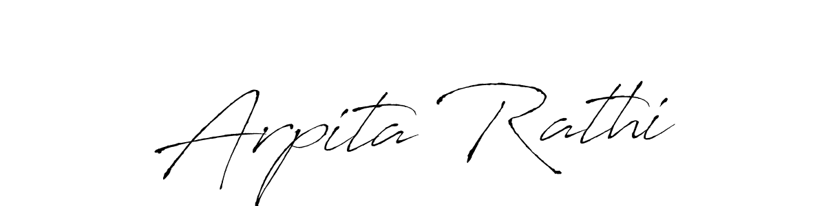 Also You can easily find your signature by using the search form. We will create Arpita Rathi name handwritten signature images for you free of cost using Antro_Vectra sign style. Arpita Rathi signature style 6 images and pictures png