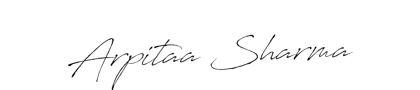 Once you've used our free online signature maker to create your best signature Antro_Vectra style, it's time to enjoy all of the benefits that Arpitaa Sharma name signing documents. Arpitaa Sharma signature style 6 images and pictures png