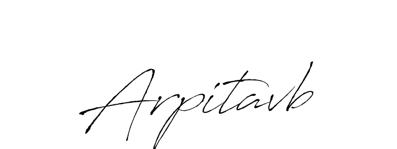 Also we have Arpitavb name is the best signature style. Create professional handwritten signature collection using Antro_Vectra autograph style. Arpitavb signature style 6 images and pictures png