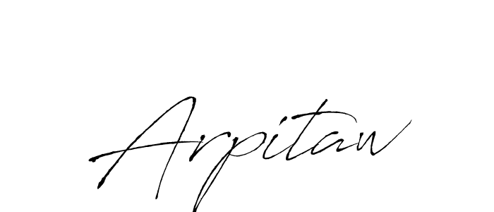 You should practise on your own different ways (Antro_Vectra) to write your name (Arpitaw) in signature. don't let someone else do it for you. Arpitaw signature style 6 images and pictures png