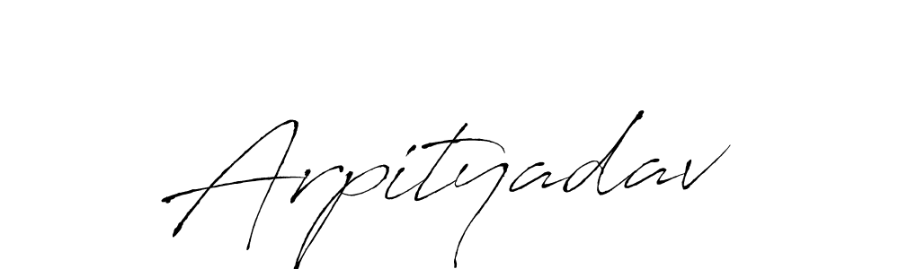 Use a signature maker to create a handwritten signature online. With this signature software, you can design (Antro_Vectra) your own signature for name Arpityadav. Arpityadav signature style 6 images and pictures png