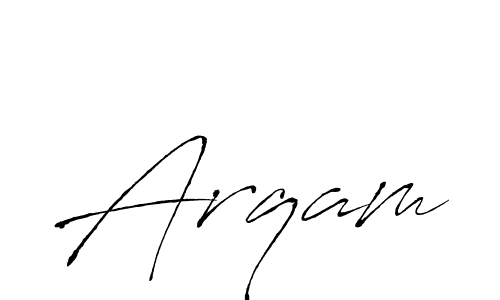 Also You can easily find your signature by using the search form. We will create Arqam name handwritten signature images for you free of cost using Antro_Vectra sign style. Arqam signature style 6 images and pictures png