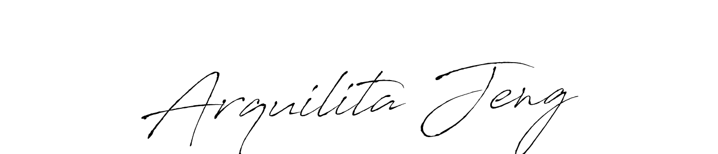 Make a short Arquilita Jeng signature style. Manage your documents anywhere anytime using Antro_Vectra. Create and add eSignatures, submit forms, share and send files easily. Arquilita Jeng signature style 6 images and pictures png