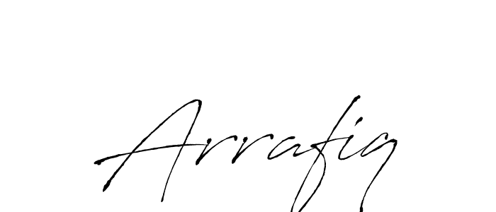You can use this online signature creator to create a handwritten signature for the name Arrafiq. This is the best online autograph maker. Arrafiq signature style 6 images and pictures png