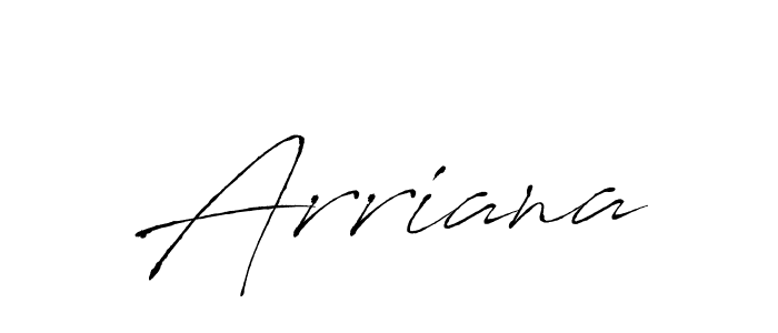 The best way (Antro_Vectra) to make a short signature is to pick only two or three words in your name. The name Arriana include a total of six letters. For converting this name. Arriana signature style 6 images and pictures png