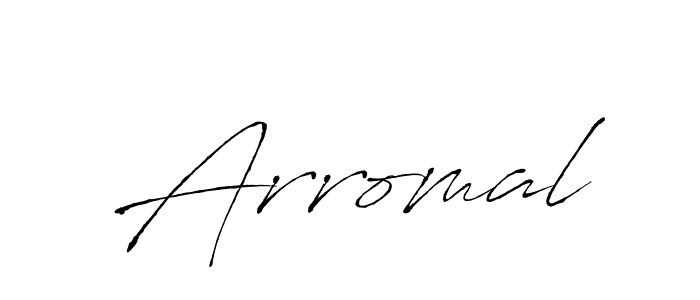 You should practise on your own different ways (Antro_Vectra) to write your name (Arromal) in signature. don't let someone else do it for you. Arromal signature style 6 images and pictures png