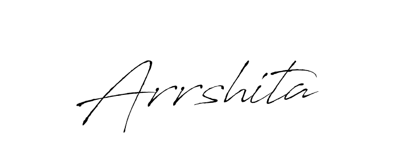 Similarly Antro_Vectra is the best handwritten signature design. Signature creator online .You can use it as an online autograph creator for name Arrshita. Arrshita signature style 6 images and pictures png