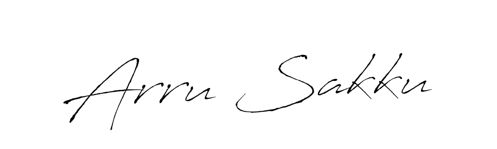 Arru Sakku stylish signature style. Best Handwritten Sign (Antro_Vectra) for my name. Handwritten Signature Collection Ideas for my name Arru Sakku. Arru Sakku signature style 6 images and pictures png