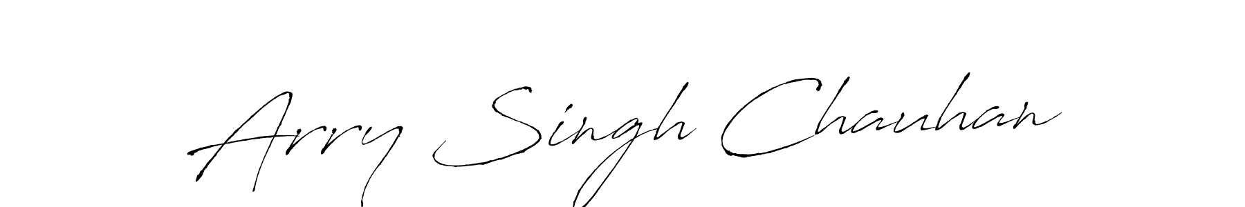 Also You can easily find your signature by using the search form. We will create Arry Singh Chauhan name handwritten signature images for you free of cost using Antro_Vectra sign style. Arry Singh Chauhan signature style 6 images and pictures png
