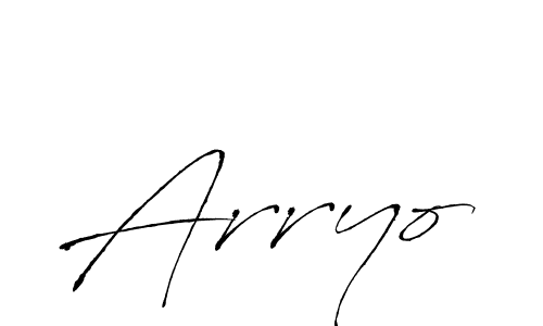 Create a beautiful signature design for name Arryo. With this signature (Antro_Vectra) fonts, you can make a handwritten signature for free. Arryo signature style 6 images and pictures png