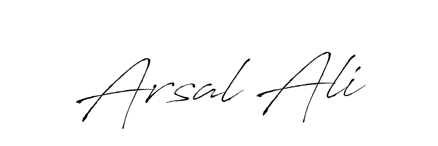 Similarly Antro_Vectra is the best handwritten signature design. Signature creator online .You can use it as an online autograph creator for name Arsal Ali. Arsal Ali signature style 6 images and pictures png