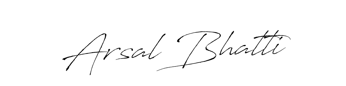 Make a beautiful signature design for name Arsal Bhatti. Use this online signature maker to create a handwritten signature for free. Arsal Bhatti signature style 6 images and pictures png