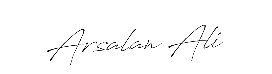 Also we have Arsalan Ali name is the best signature style. Create professional handwritten signature collection using Antro_Vectra autograph style. Arsalan Ali signature style 6 images and pictures png